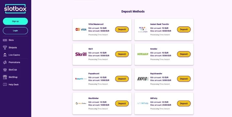 slotbox-payment-methods