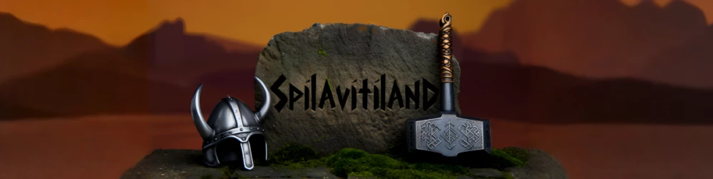 Spilavitiland banner Um Spilavitiland